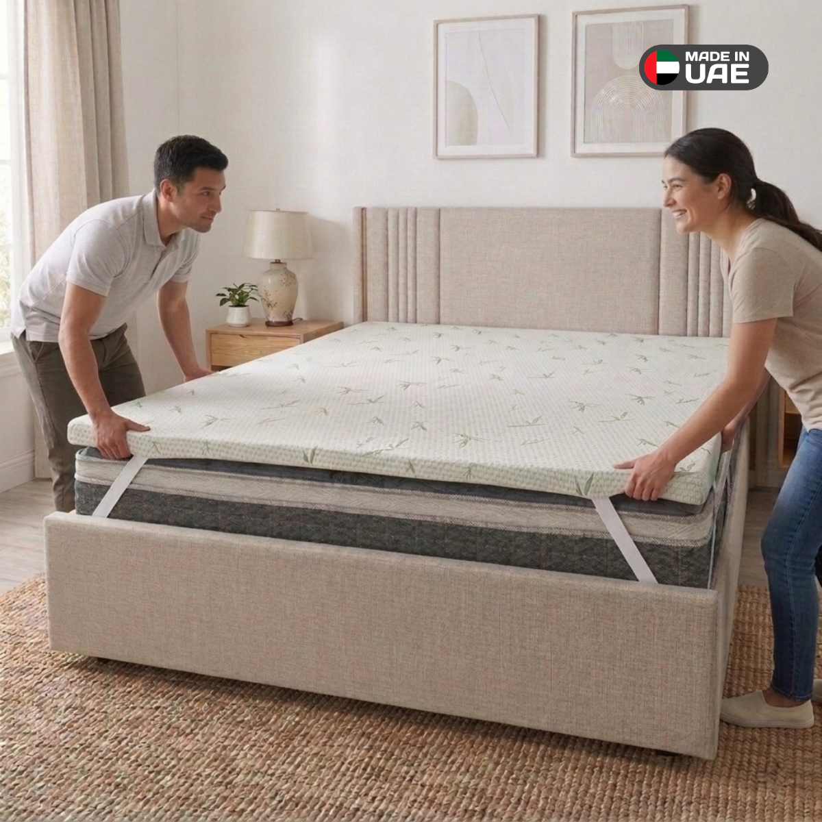 Natural Organic Latex Mattress Topper | Support & Comfort