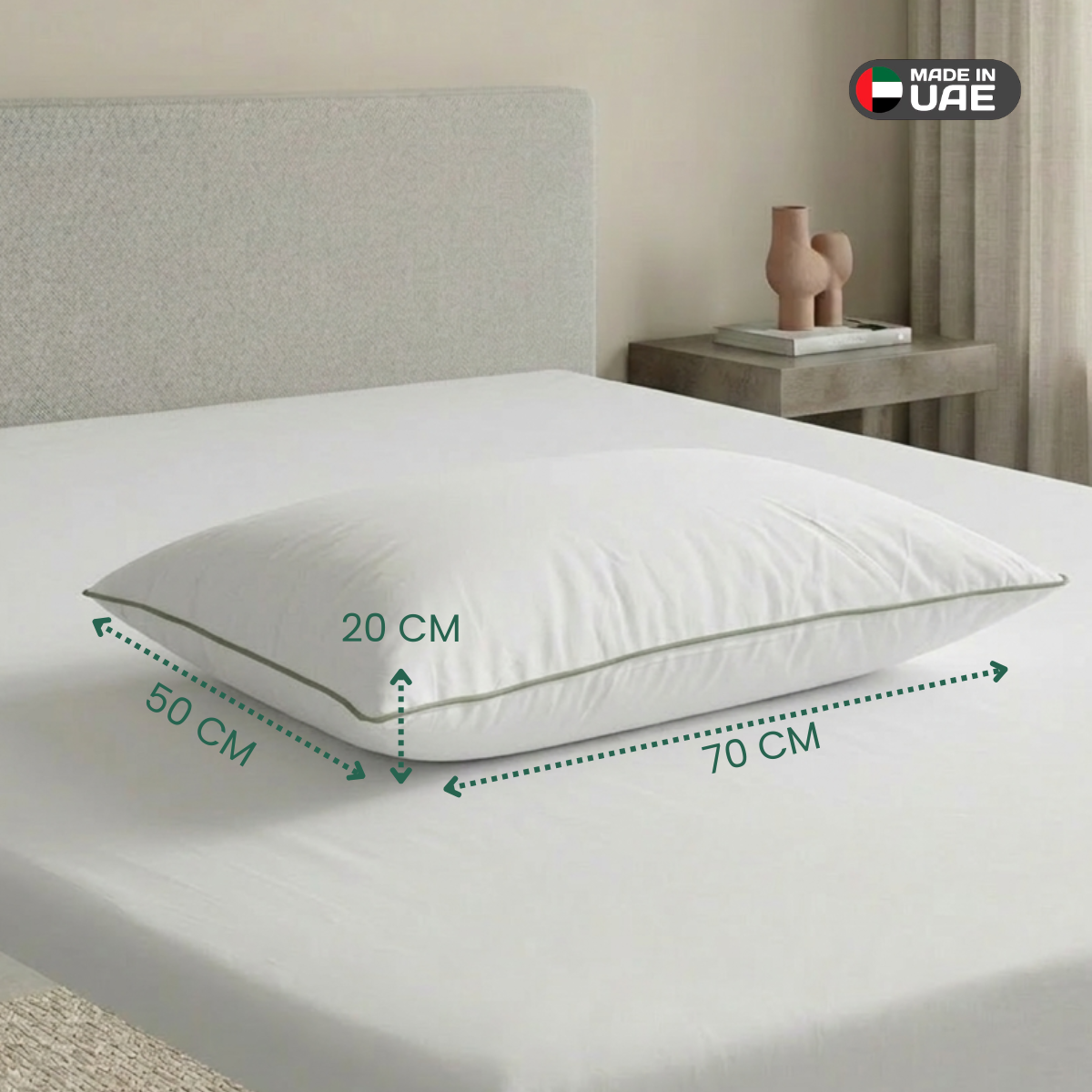 Natural Bamboo Sleep Pillow - 50x70 CM