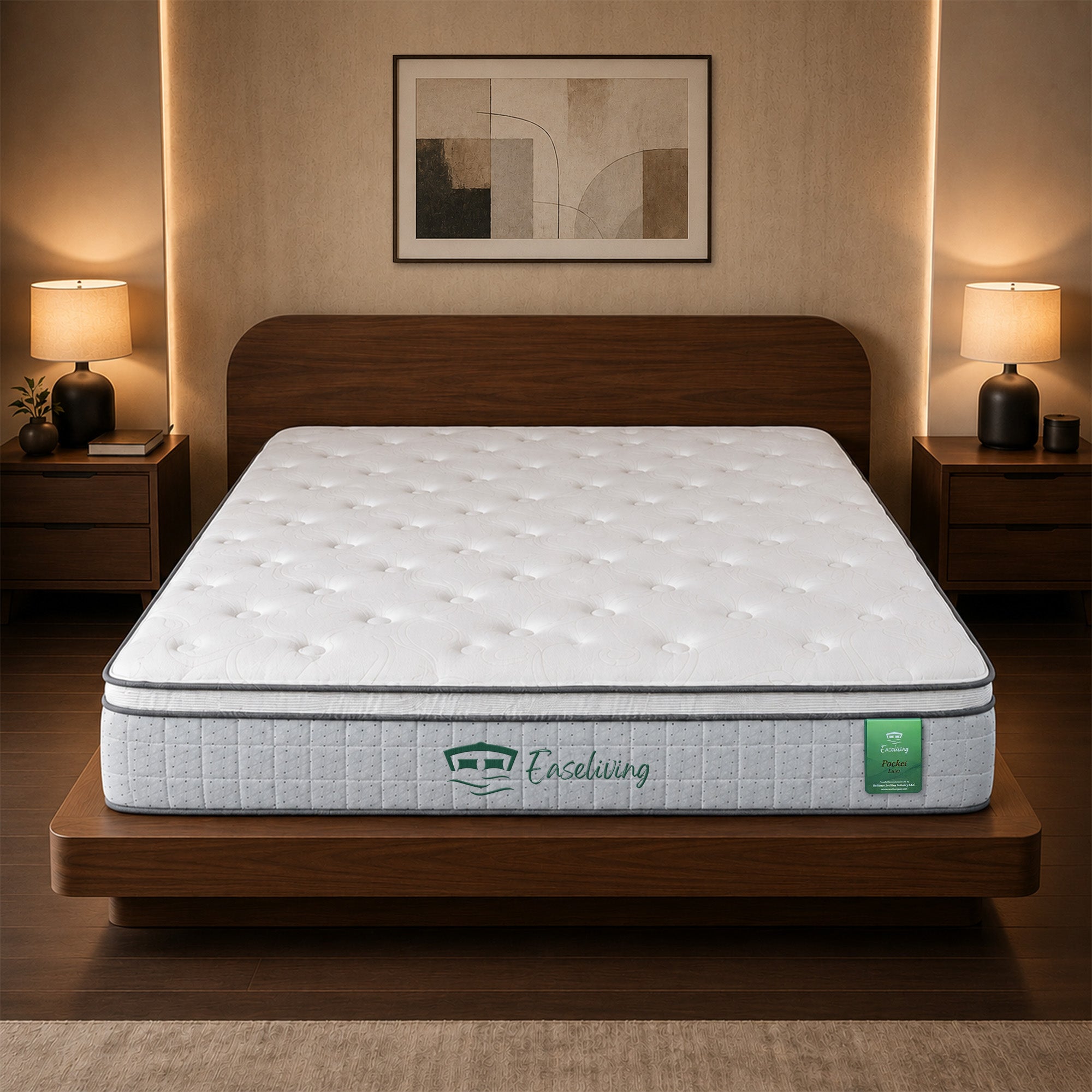 Hybrid Natural Latex Mattress | 100% Certified Natural Latex