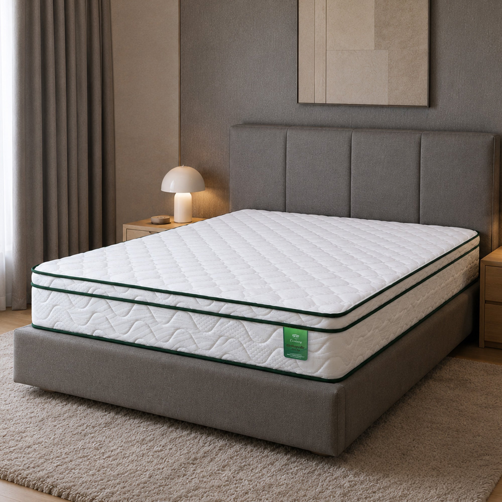 Ortho Euro Top Mattress | Medium Firm Innerspring Mattress