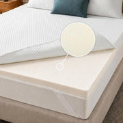Mattress Foam Topper | Medium Soft Foam with Breathable Knit Fabric Cover