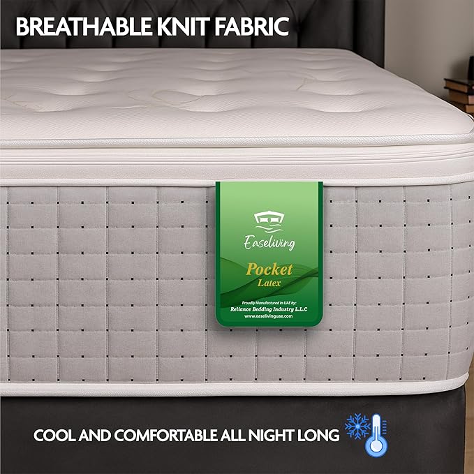 Pocket latex mattress view