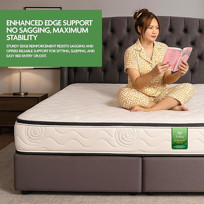 orthopedic mattress pillow top model image