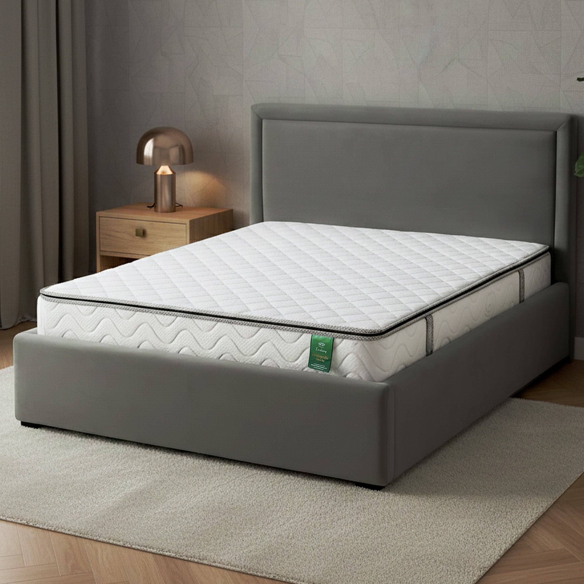 Ortho Pillow-Top Mattress | Plush Comfort & Spine Support